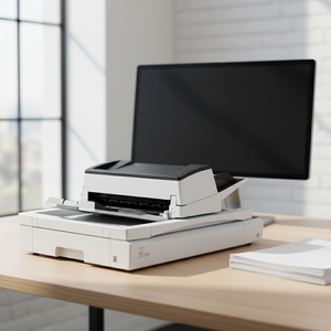 Scanner Fujitsu FI-7700 CIS <span class=keywords><strong>d</strong></span>'<span class=keywords><strong>occasion</strong></span>, couleur recto-verso, haute <span class=keywords><strong>d</strong></span>éfinition, professionnel, bureau, haute vitesse, <span class=keywords><strong>automatique</strong></span>, continu, stock - Product Image 2