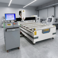 Machine de perçage au laser CNC verticale PLC pour le perçage de trous de formes irrégulières dans le verre