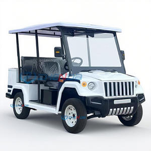 Coche patrulla eléctrico económico, tranvía turístico personalizado, coche patrulla rápido <span class=keywords><strong>de</strong></span> doble fila - Product Image 2