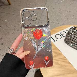 เคสโทรศัพท์ลายดอกไม้สาวหวานสำหรับเคส <span class=keywords><strong>OPPO</strong></span> RENO15 เคสเพชรน่ารักกันกระแทก RENO 15C - Product Image 3