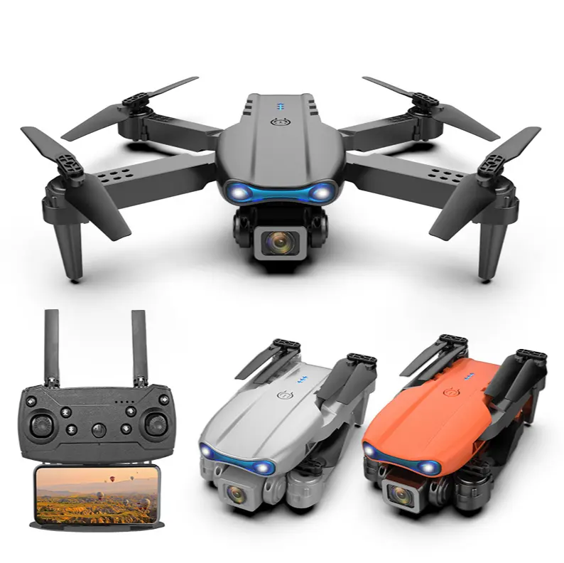 Ships within 24 hours NEW E99 pro 2 K3 professional RC drones with hd 4k dual camera and gps remote control toy mini drone toys