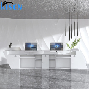 Mostrador de Recepción de Gran Tamaño de Alta Calidad Kisen para Oficina, Hospital, Bar, Hotel, Sala de Estar, Taller, Salón, Caja Registradora - Product Image 2