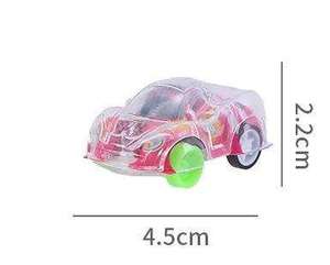 מכונית מרוץ צעצוע מפלסטיק בקנה מידה 1:64, צעצוע חיכוך לילדים, מתנה יוניסקס - Product Image 2