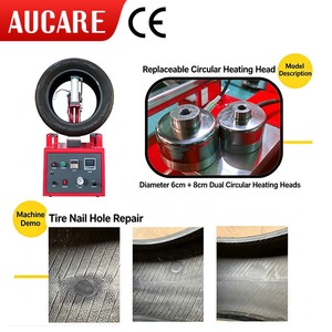 Pressa Vulcanizzatrice per Pneumatici con Piastra in Alluminio 10x14cm per Riparazione Fori e Danni da Puntura - Product Image 6
