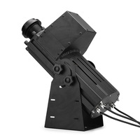 Projecteurs LED Publicitaires à Logo Personnalisé 300W 100W, Projecteurs Extérieurs Étanches IP65 en Aluminium, Projecteur de Logo Gobo