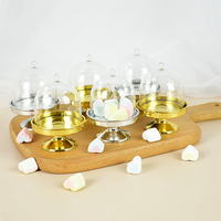 QY Kuchen Display Rack Geburtstags feier Dekoration transparente Kuchen Abdeckung Mini Süßigkeiten Dessert Rack