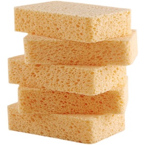 Natural Sisal Pulp Cotton Dishwashing Sponge Rectangle Extra Thick Kitchen Cleaning Pad For Pots And Pans - Product Image 4