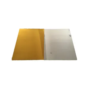 Venta al por mayor de materiales ligeros hojas de revestimiento de pared panel compuesto de aluminio