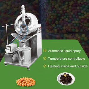 2025 Durable Red Dates Almond Coating Pan Machine para la fabricación <span class=keywords><strong>de</strong></span> <span class=keywords><strong>palomitas</strong></span> <span class=keywords><strong>de</strong></span> bolas <span class=keywords><strong>de</strong></span> frutas - Product Image 6