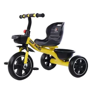 Yüksek sıçrama çocuklar üç tekerlekli bisiklet-ekstra uzun 3 tekerlekli çocuk Trike Toddlers ve çocuklar için