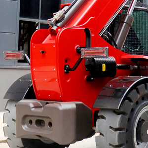 Telehandler Baru 2026 13.8m Forklift Truck 5ton 4ton Telescopic Handler dengan Aksesori Garpu untuk Konstruksi - Product Image 6