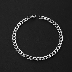 Bracelet Minimaliste en Acier Inoxydable pour Homme, Chaîne Cubaine Tendance et Inaltérable, Vente en Gros Disponible - Product Image 5
