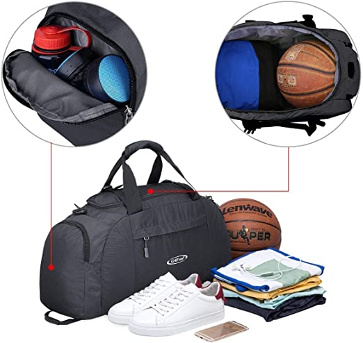 40L 3-сторонний выход небольшие путешествия рюкзак Спортивная Сумка для хранения обуви спорт вещевой мешок