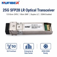 Module émetteur-récepteur SFP28 LR 25G certifié CE FCC RoHS ISO, vente en gros directe d'usine, livraison rapide, garantie de 3 ans
