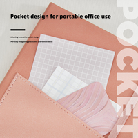 Carnet à couverture rigide en cuir PU, 100 feuilles, sangle réglable, pour bureau, simple, minimaliste, fait main, Kawaii, Portable, UV