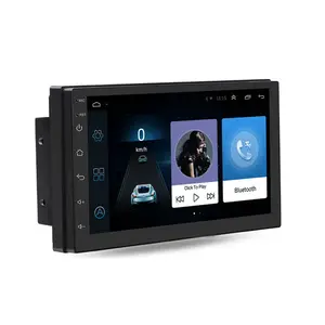 Универсальный сенсорный экран 7 дюймов 2 Din Dvd видео мультимедийный плеер Gps навигация 7 дюймов 2 Din Android автомобильное стерео радио