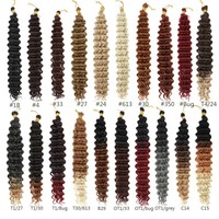 Perruque tressée en fibre synthétique haute température, style européen-américain, pour dreadlocks et torsades profondes