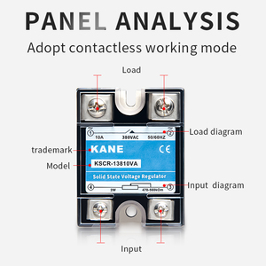 SSR-60VA nâng cấp KSCR-13860VA 380V Điều Chỉnh Điện Power Controller 470-560kom chiết 60A trạng thái rắn điều chỉnh điện áp - Product Image 2