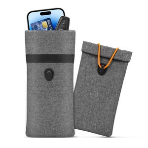Sac Faraday sac de blocage de Signal RFID GPS clé de voiture téléphone portable Signal FOB <span class=keywords><strong>bloqueur</strong></span> portefeuille pochette de protection étui de protection de la vie privée - Product Image 1