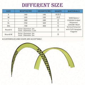 Affichage durable de publicité extérieure Impression de logo personnalisé Air Fpv Arche Compétition sportive Ligne de départ et d'arrivée Drone de porte de course - Product Image 3