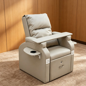 Fauteuil de pédicure sans plomberie avec cuvette, station de spa pour manucure avec repose-pieds et bassin, équipement de spa pour pédicure en gros - Product Image 3