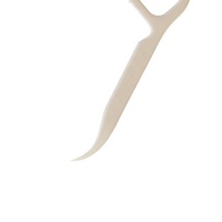 Cure-dents en plastique Vegan réutilisable, écologique, 100 pièces, pour brossons dentaires
