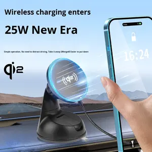 25W <span class=keywords><strong>ท</strong></span><span class=keywords><strong>รู</strong></span> Qi2.2 MPP <span class=keywords><strong>ท</strong></span>ี่ชาร์จเร็วแบบไร้สาย<span class=keywords><strong>ท</strong></span>ี่ยึดโ<span class=keywords><strong>ท</strong></span>รศัพ<span class=keywords><strong>ท</strong></span>์มือ<span class=keywords><strong>ถือ</strong></span>16แม่เหล็กถ้วยดูดยืดหยุ่น - Product Image 2