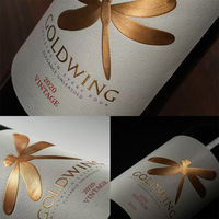 Etiquetas Adhesivas Personalizadas de Lujo, Duraderas y con Relieve, con Logotipo Promocional, para Botellas de Salsa Picante, Vino, Jugo y Envases de Vidrio