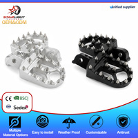 Repose-pieds en aluminium CNC antidérapants XGS Yozma In10 pour motos électriques, modèles pour modifications tout-terrain