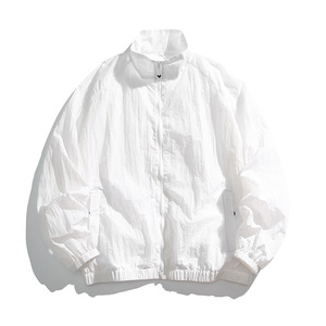 <strong>Men's</strong> <strong>Summer</strong> Thin Stand-up Collar Windbreaker Jacket Sun-protective <strong>Coat</strong> - Product Image 2