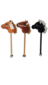 Vente chaude bâton en peluche passe-temps cheval bâton passe-temps cheval bâton réaliste cheval pour cadeau de Noël - Product Image 3