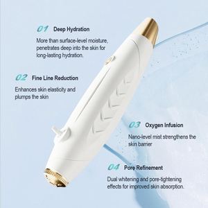 Mini pulvérisateur nano, appareil à oxygène pour les soins de la peau, appareil facial à oxygène et eau, jet d'eau oxygénée, aérographe facial, rajeunissement - Product Image 5