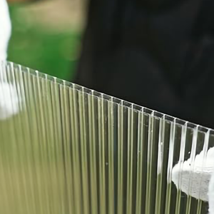 Panneau en plastique dur bon marché, <span class=keywords><strong>plaque</strong></span> creuse en <span class=keywords><strong>polycarbonate</strong></span> / feuille <span class=keywords><strong>de</strong></span> toiture transparente en PC - Product Image 4