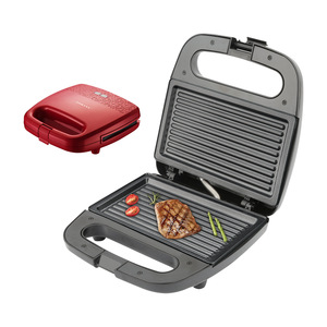 750W <span class=keywords><strong>Panini</strong></span> Press Grill Sandwich Maker <span class=keywords><strong>3</strong></span> <span class=keywords><strong>en</strong></span> <span class=keywords><strong>1</strong></span> <span class=keywords><strong>Gaufrier</strong></span> Avec Plaques Antiadhésives Voyants Cool Touch Poignée - Product Image 5