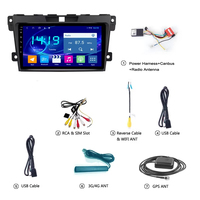 Mazda CX7 CX 7 ER 2009 - 2012 Radio de coche reproductor de vídeo Multimedia compatible con navegación Bose GPS Android 12