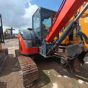 Bonne performance 5.5 tonnes petite pelle d'occasion Hitachi pelleteuse zx55 à bas prix autres tailles Hitachi pelleteuses d'occasion zx55 60 - Product Image 3