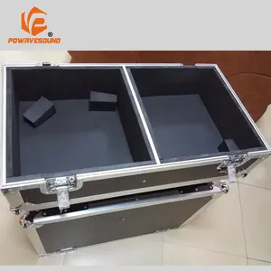 Flight case only customized service for POWAVESOUND Speaker, Subwoofer and amplifiers with flight case package
