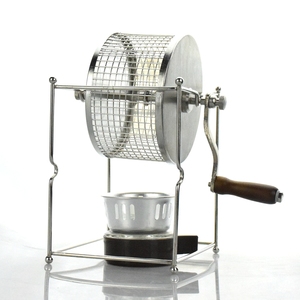 Nueva Máquina Tostadora <span class=keywords><strong>de</strong></span> Café Manual <span class=keywords><strong>de</strong></span> 300g para Uso Doméstico, Pequeña Tostadora <span class=keywords><strong>de</strong></span> Granos <span class=keywords><strong>de</strong></span> Café con Quemador <span class=keywords><strong>de</strong></span> Alcohol - Product Image 2