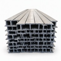 Poutre en T en acier laminé à chaud ASTM A36, finition usine, profilé en acier structurel pour la construction