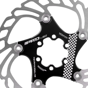 Многоцветный MTB DH Велосипедный тормозной диск роторы 160 мм/180 мм/203 мм гидравлический Поплавковый тормозной диск - Product Image 2