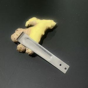 Pelador de jengibre con hoja de acero inoxidable 410 para pelar jengibre, patatas y taro, herramienta de cocina - Product Image 1