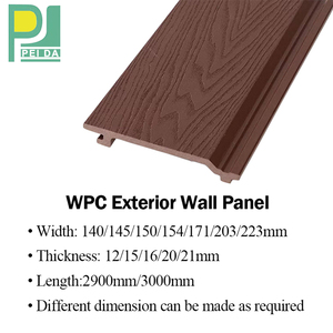 Revêtement mural extérieur en WPC durable pour façade de bâtiment et utilisation extérieure imperméable - Product Image 4