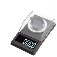 Báscula de joyería Digital de precisión electrónica portátil de 0.001g con puerto USB recargable, herramienta de reparación de relojes y pieza