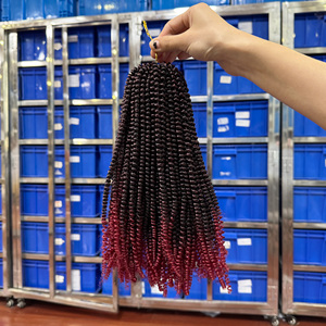 Tresses synthétiques Afro Ez Twist, cheveux Spring Twist, cheveux au crochet, extensions de tresses de 10 pouces pour <span class=keywords><strong>femme</strong></span> - Product Image 2