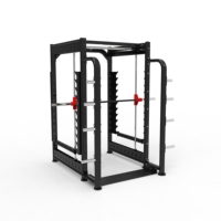 Machine Smith 3D robuste tout-en-un, cage de musculation commerciale pour salle de sport, club de musculation, entraînement de musculation