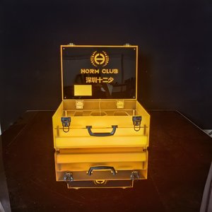 Caja de copa de vino luminosa LED bar KTV caja de licor extranjera de champán comercial Director de tarjeta negra caja de vino de juego <span class=keywords><strong>Shenlong</strong></span> exclusiva - Product Image 3