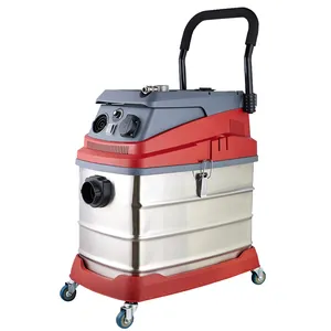 1400/1600W 50L industrial vacuum cleaner in SS tank with pneumatic connector and cyclone water filter clean equipment for car