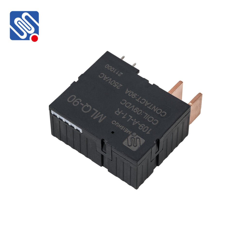 Meishuo MLC 90A DC9V Latching Relays Miniature 24V Power Relay PCB New Energy Smart Capacitor Relay 12V Power Meter Industrial