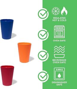 Vaso de Silicona de 16 Onzas, Irrompible, Reutilizable, con Bolsa Refrigerante, en Oferta - Product Image 3