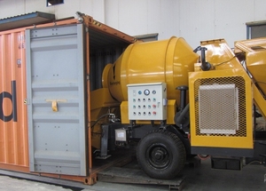 MINLE Marque C3 <span class=keywords><strong>Mini</strong></span> Pompe Mélangeuse à Béton Portable Pompe Mélangeuse à Béton Machine Diesel avec Haut Fonctionnement pour l'Industrie de la <span class=keywords><strong>Construction</strong></span> - Product Image 6